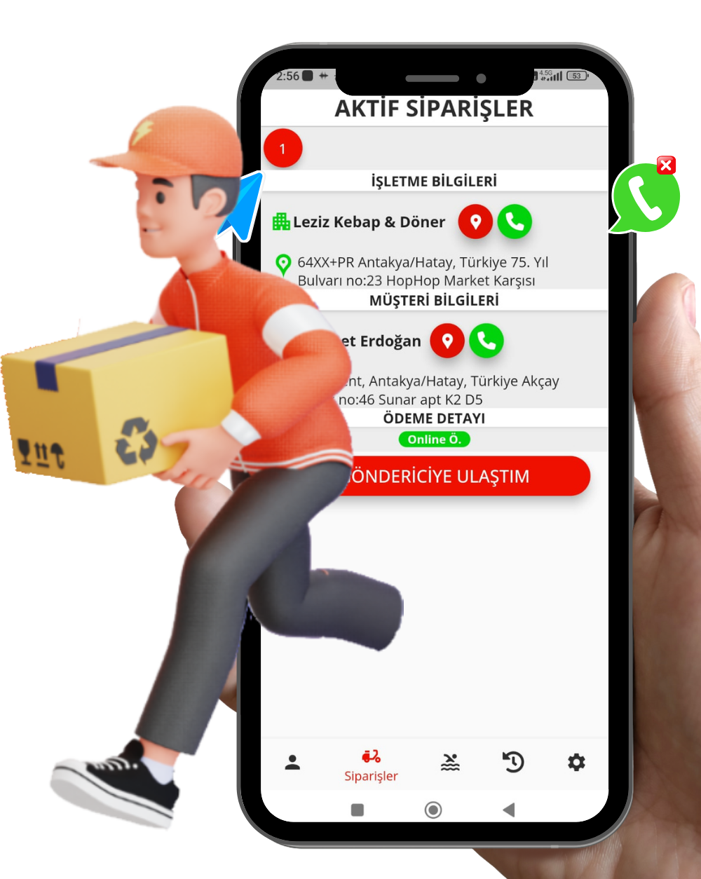 Kurye Mobil App